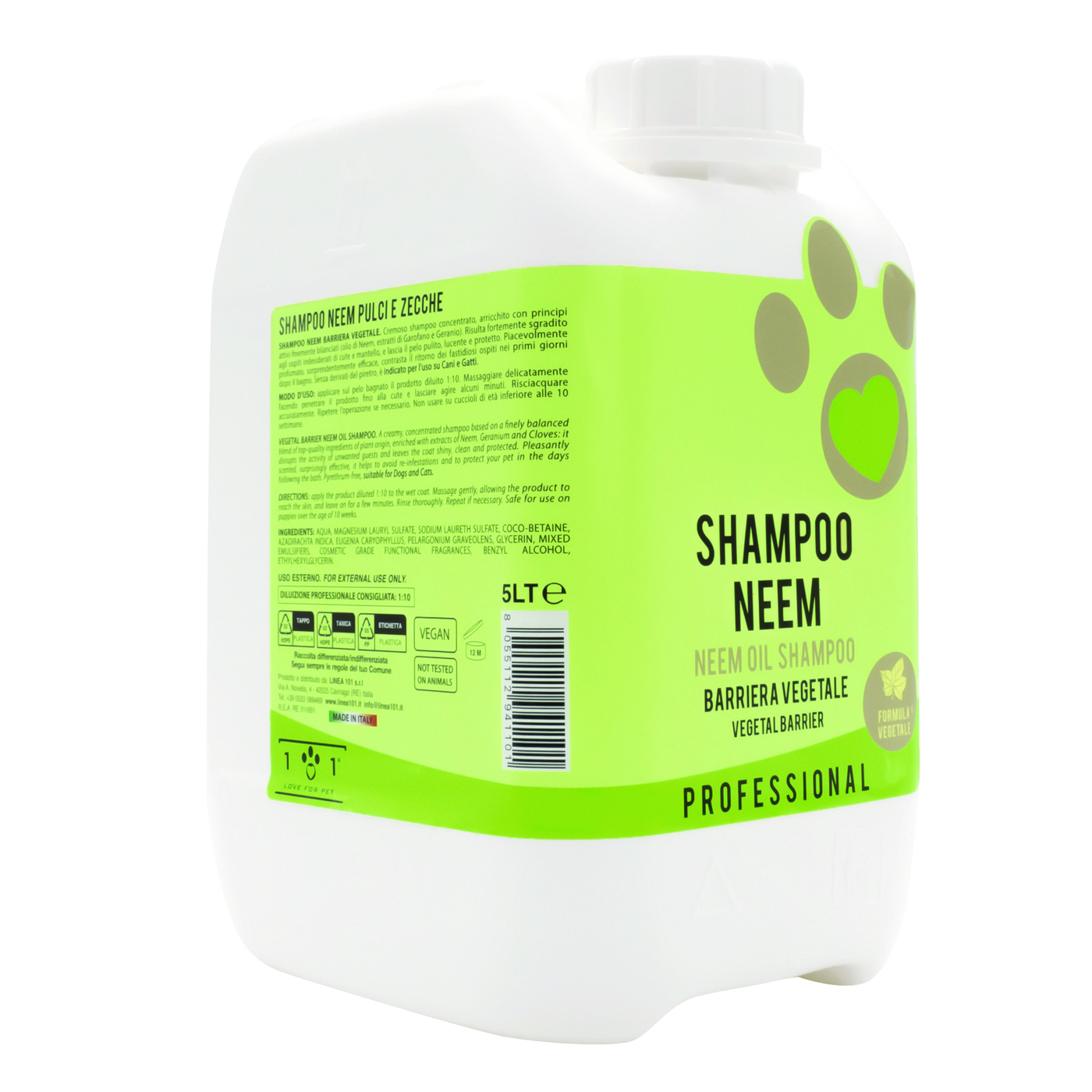 Shampoo Neem Pulci e Zecche